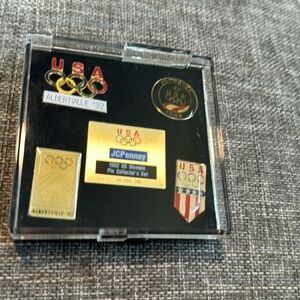 JCPenney 1992 US Olympic Pin Collectors Set